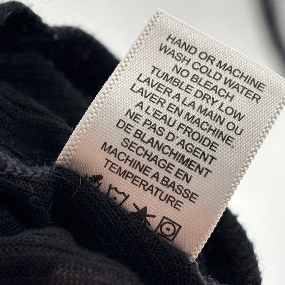 Wildfox Black Dear Cupid WTF Ribbed Tencel Tank Top - Picture 11 of 11